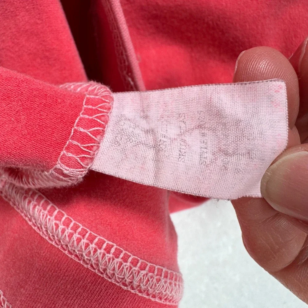 Free‎ Produce Pink Ruffle Hem A Line Skirt Women's Size Medium Made in USA